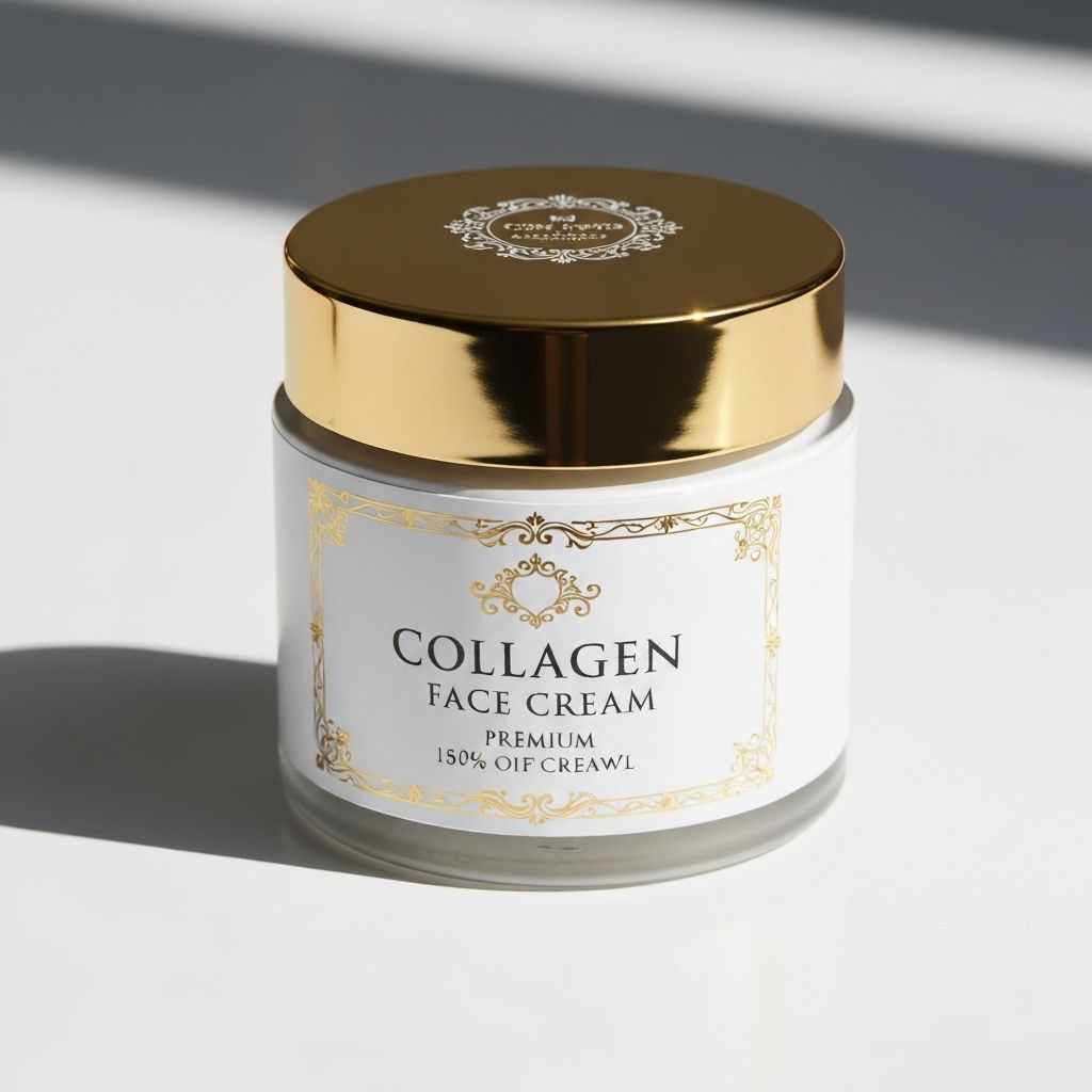 Collagen enriched face cream